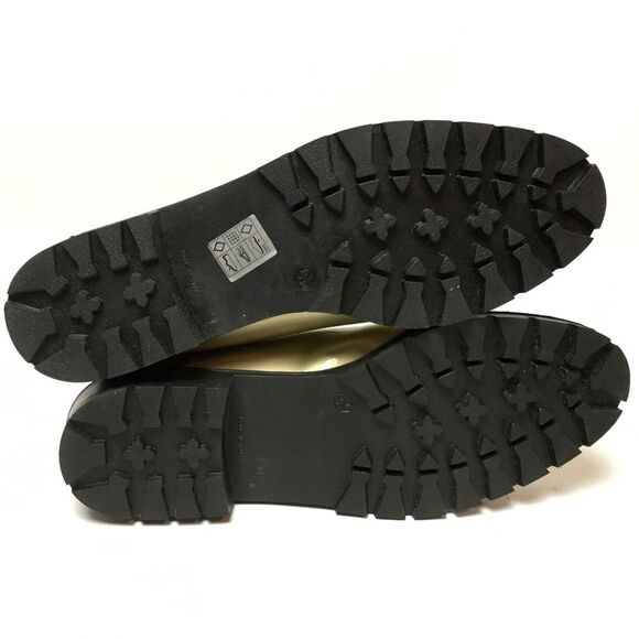 Andre Assous Slip-On Gold Rain Shoes Loafers 8.5 - Picture 5 of 7